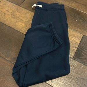Navy joggers